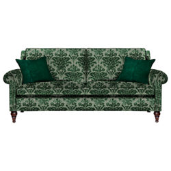 Duresta Kingsley 3 Seater Large Sofa Mulsanne Emerald